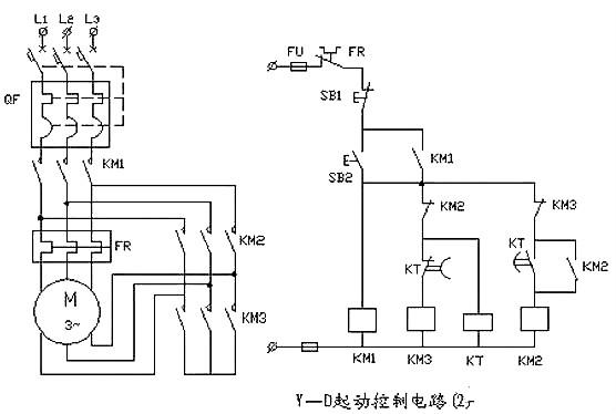 電機(jī)控制電路圖