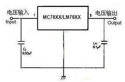 三端穩(wěn)壓管接線